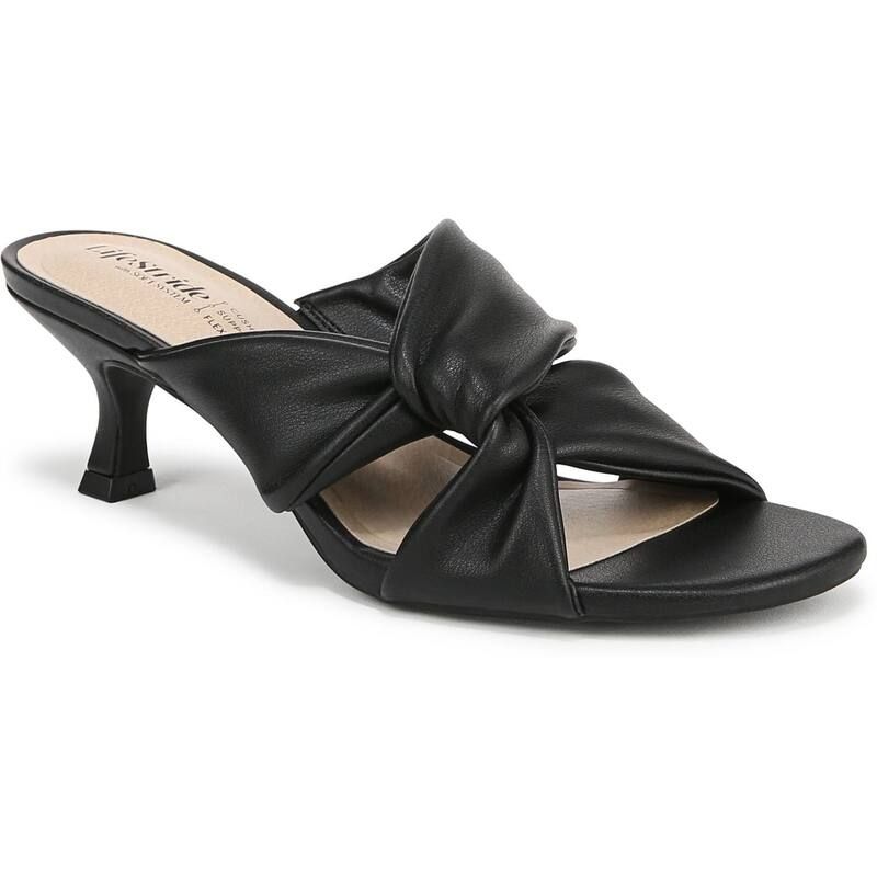 ライフストライド レディース シューズ パンプス サンダル ヒール LifeStride Nori Womens Higheel Dressandals Black ブラック