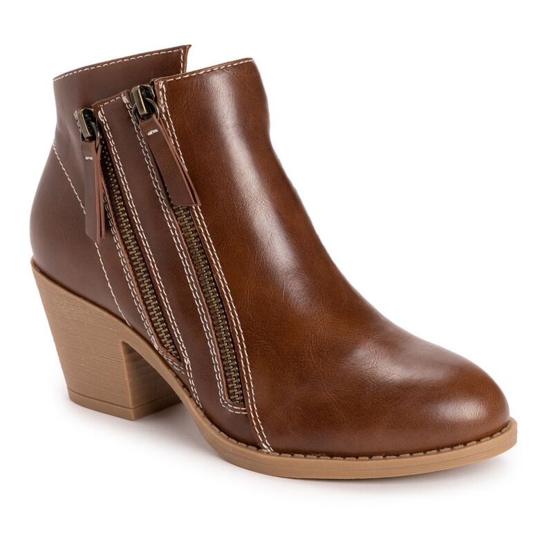 ムクルクス レディース シューズ ブーツ・レインブーツ MUK LUKS Yellowstone Yeats Womens Boots Dark Tan タン