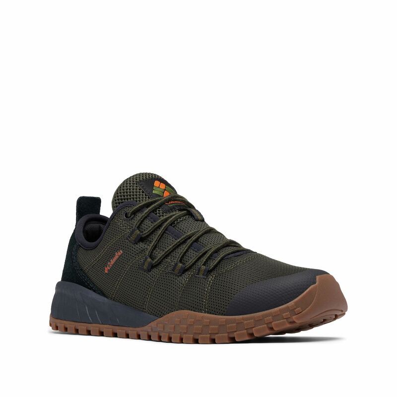 コロンビア メンズ シューズ スニーカー Columbia Fairbanks Low Mens Hiking Shoes Deep Olive Desert Sun オリーブ