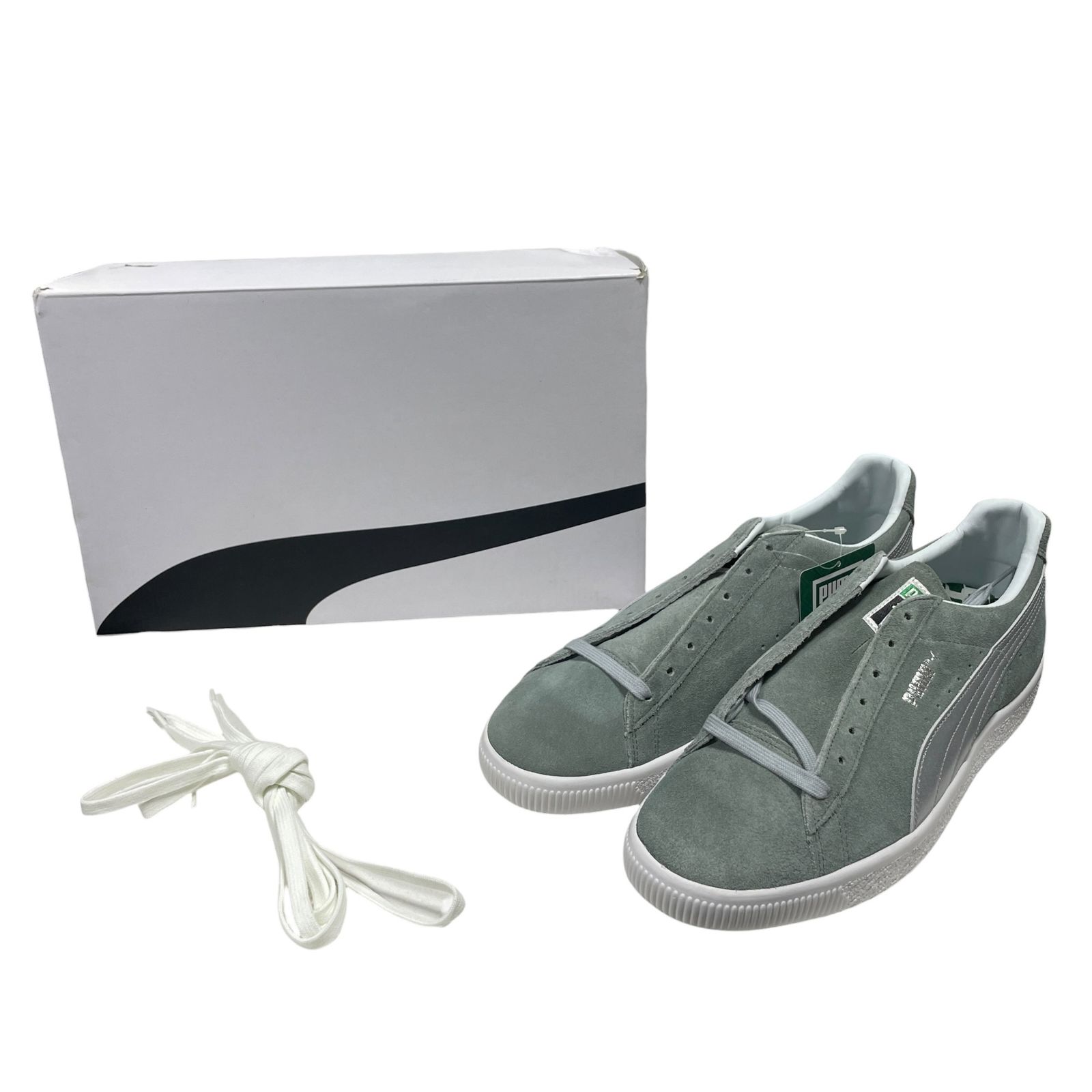 ◆未使用品◆PUMA プーマ 375905-02 SUEDE VTG MIJ SILVER スエード メンズ スニーカー グレー 28cm 箱付 R9495NC ◇未使用品◇PUMA プーマ 375905-02 SUEDE VTG MIJ SILVER スエード