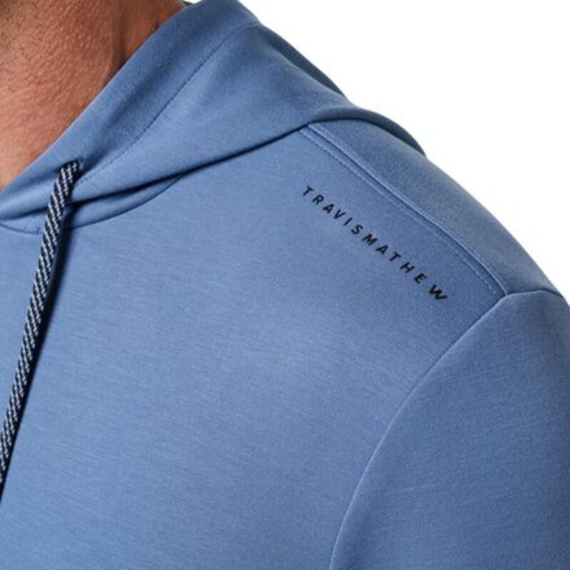 トラビスマヒュー メンズ アウター パーカー・スウェット TravisMathew Fibercloud Hoodie Mens Blue Horizon ブルー