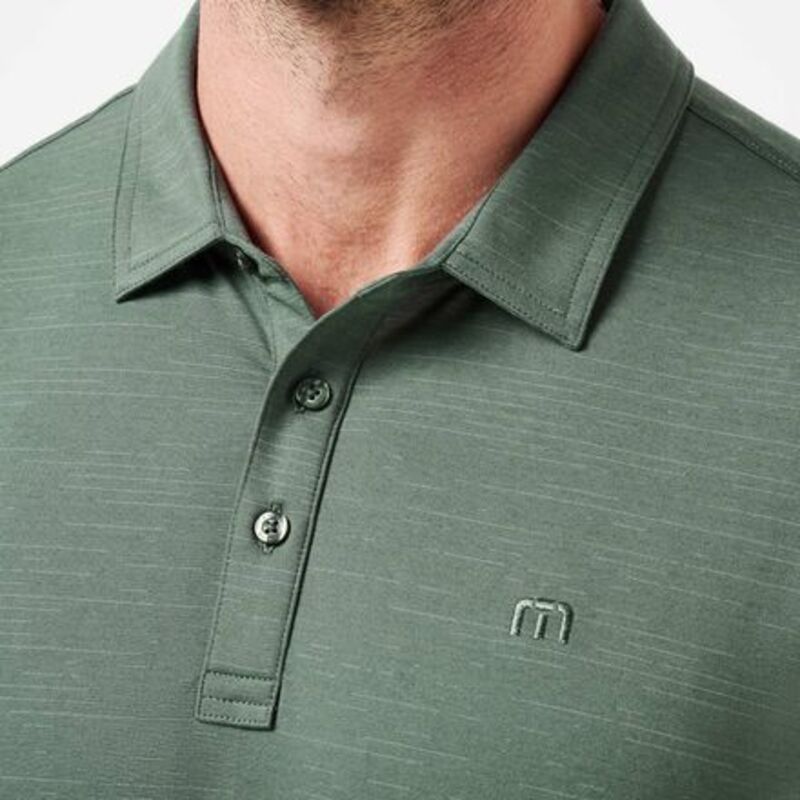 トラビスマヒュー メンズ トップス ポロシャツ TravisMathew Theater Polo Mens Balsam Green グリーン