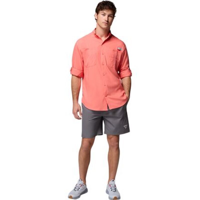 コロンビア メンズ トップス シャツ 長袖 Columbia TamiamiI LongSleeve Shirt Mens Melonade