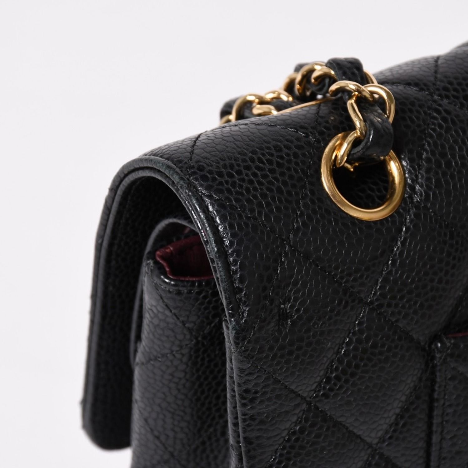 極美品 CHANEL シャネル マトラッセ25 Wフラップ Wチェーンショルダー 