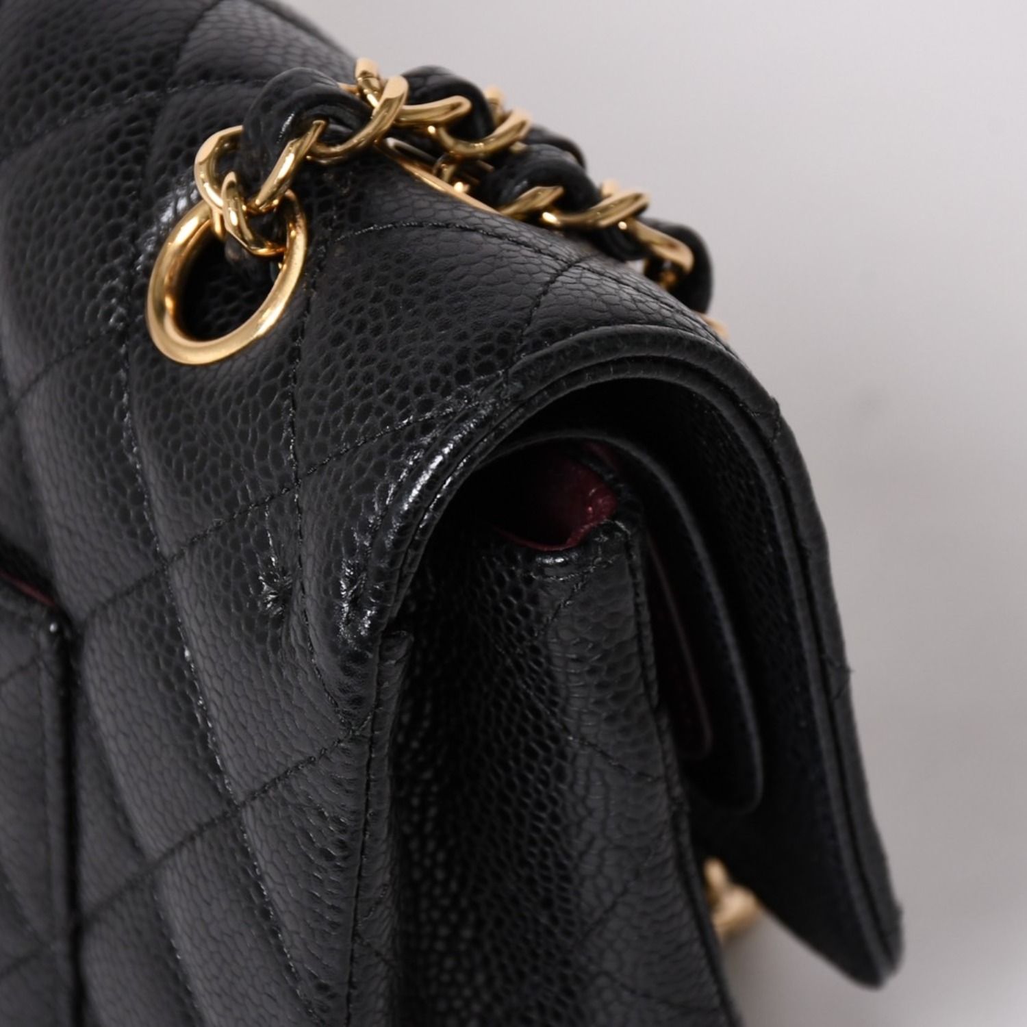 極美品 CHANEL シャネル マトラッセ25 Wフラップ Wチェーンショルダー 