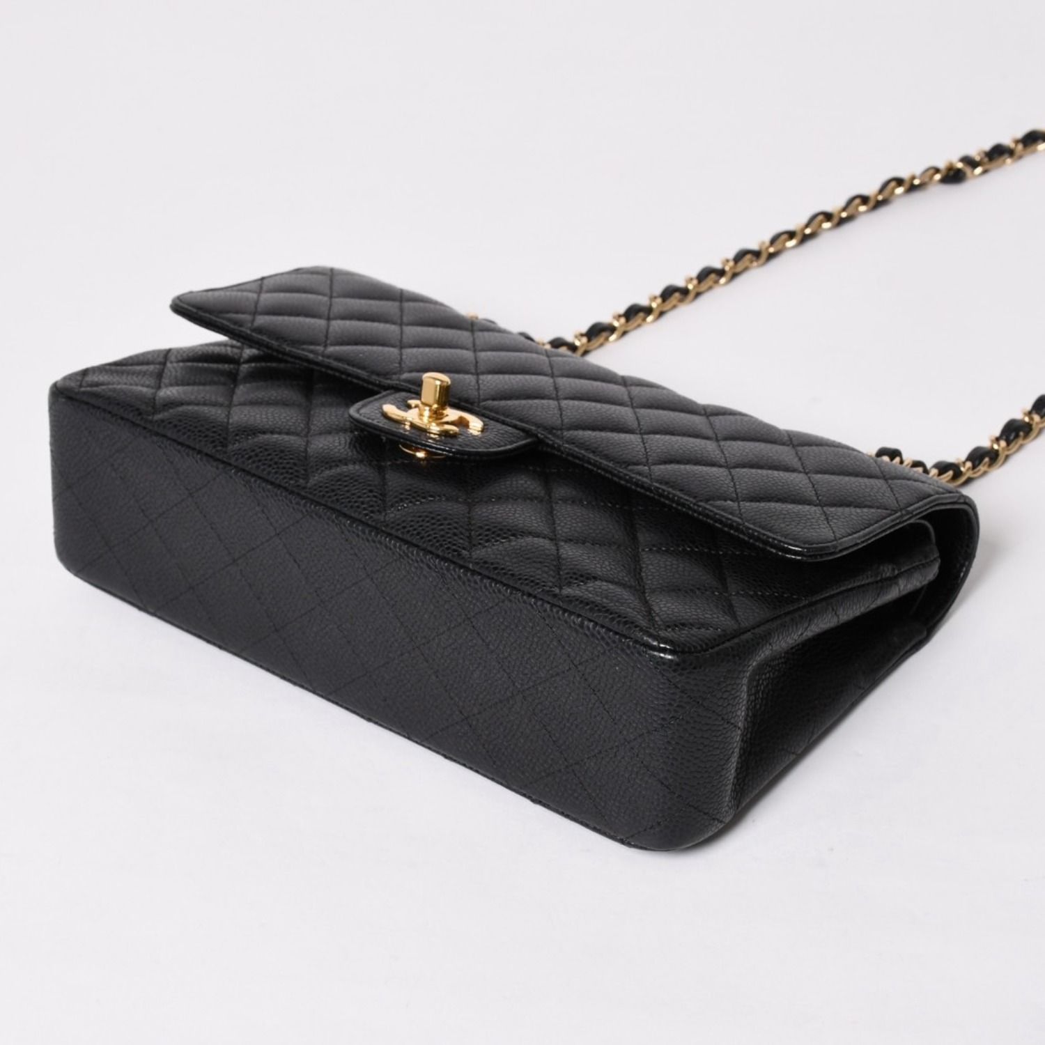 極美品 CHANEL シャネル マトラッセ25 Wフラップ Wチェーンショルダー 