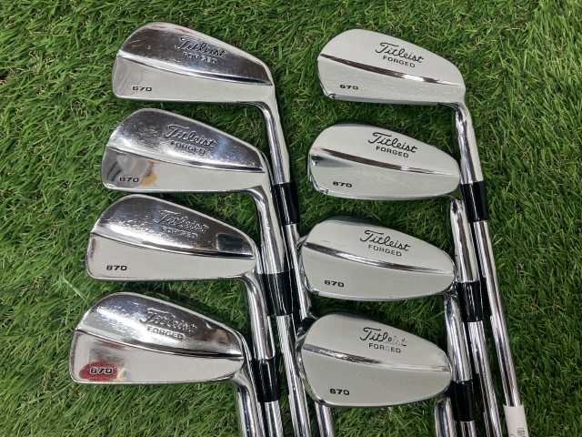 中古】アイアンセット タイトリスト フォージド670◇DG(US) 8本セット