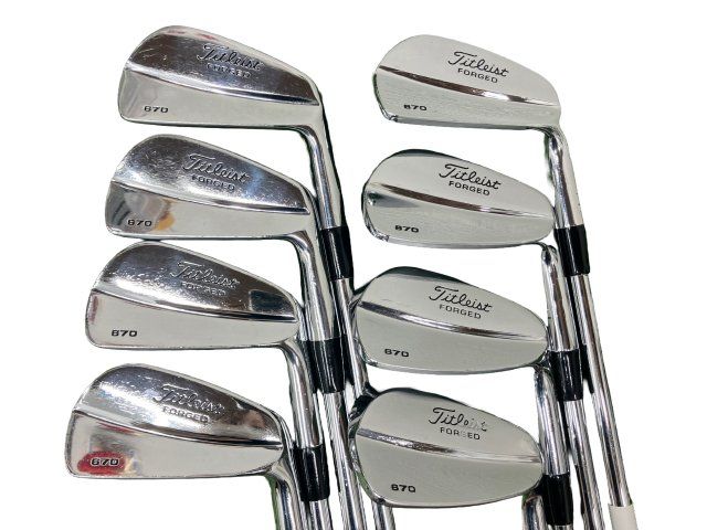 アイアンセット タイトリスト フォージド670◇DG(US) 8本セット◇S-300 