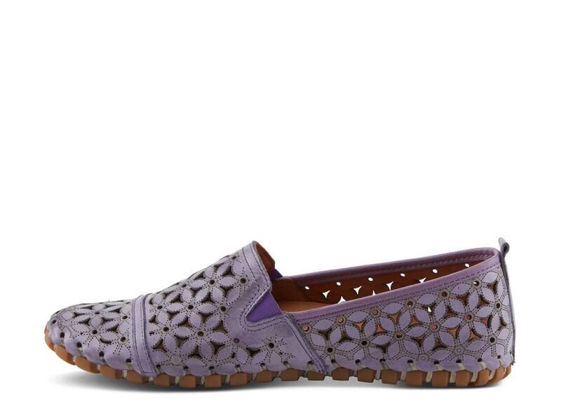 スプリングステップ レディース シューズ スリッポン・ローファー Spring StepFlowerflow Loafer Purple パープル