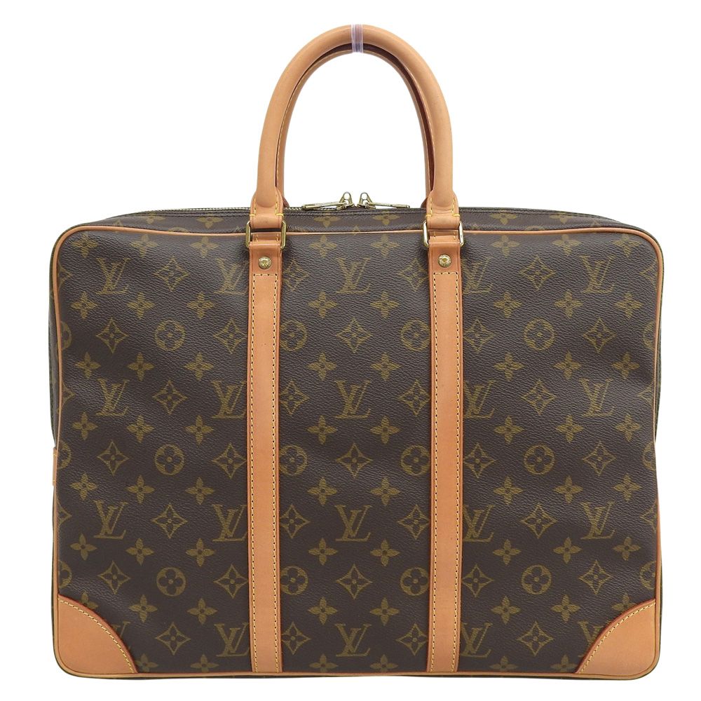 【本物保証】 ルイヴィトン LOUIS VUITTON モノグラム ポルトドキュマンヴォワヤージュ M53361 ハンドバッグ 書類かばん ビジネスバッグ