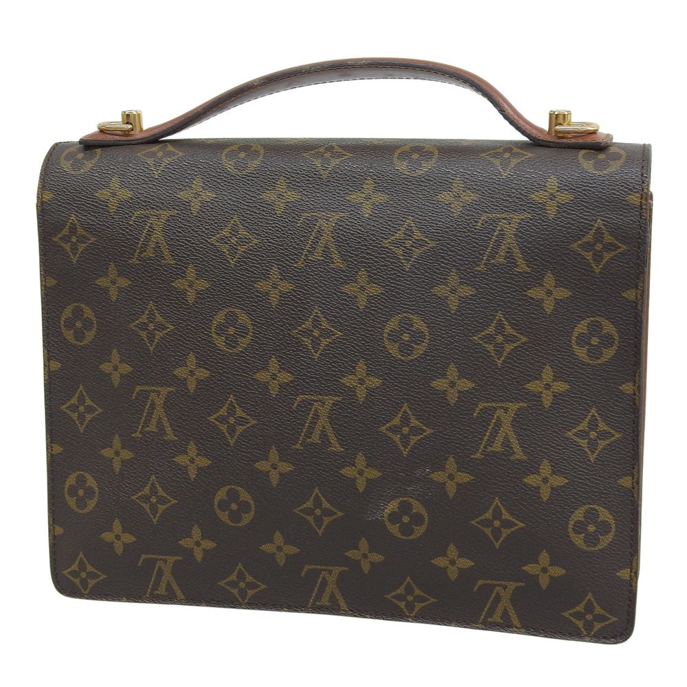 本物保証】 ルイヴィトン LOUIS VUITTON モノグラムモンソー 28 M51185