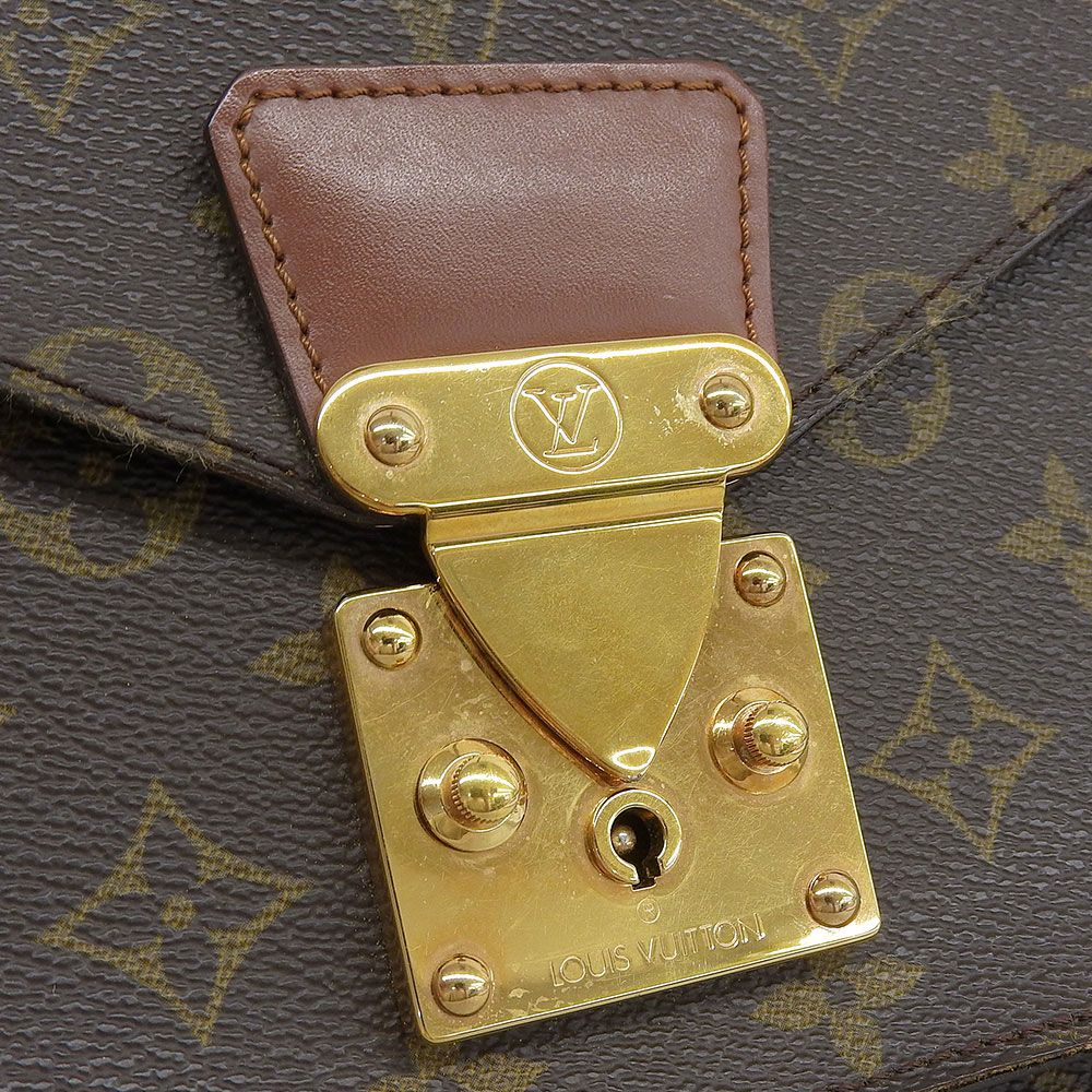 本物保証】 ルイヴィトン LOUIS VUITTON モノグラムモンソー 28 M51185