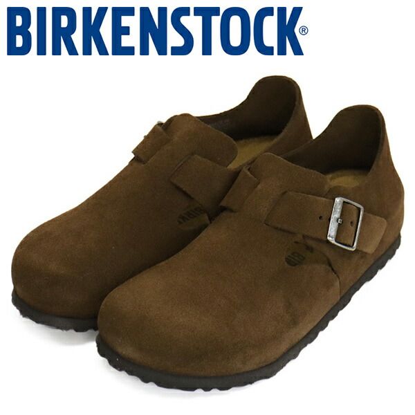 BIRKENSTOCK (ビルケンシュトック) 1032084 LONDON ロンドン スエードレザーシューズ CARAFE ナロー BI532 ナロー 36-約23.0cm