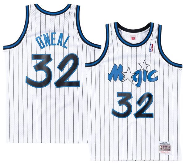ミッチェルネス レディース トップス シャツ ジャージー Mitchell Ness Mens Orlando Magic Shaquille ONeal 32 Swingman Jersey NoColor