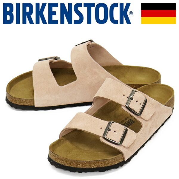 BIRKENSTOCK (ビルケンシュトック) 1031619 ARIZONA アリゾナ スエードレザーサンダル PINK CLAY レギュラー BI555 レギュラー 43-約28.0cm