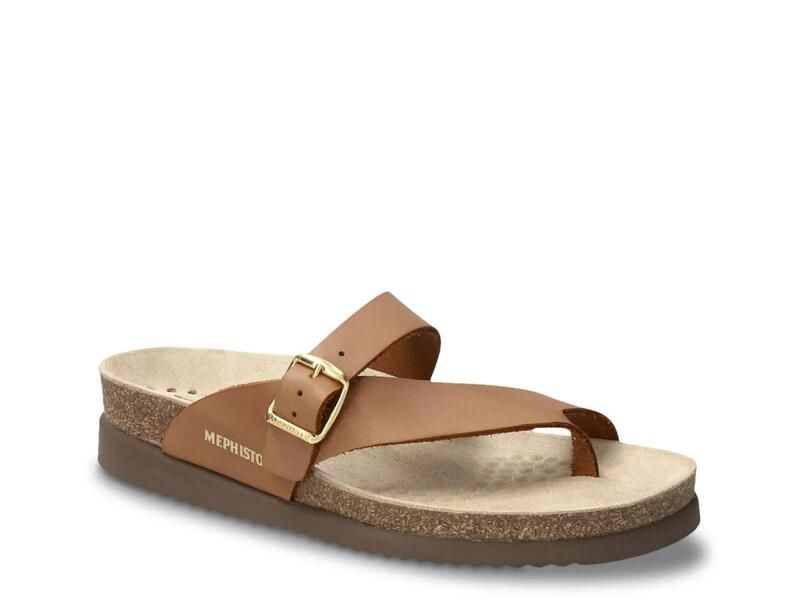 メフィスト レディース シューズ サンダル Mephisto Helen Sandal Cognac
