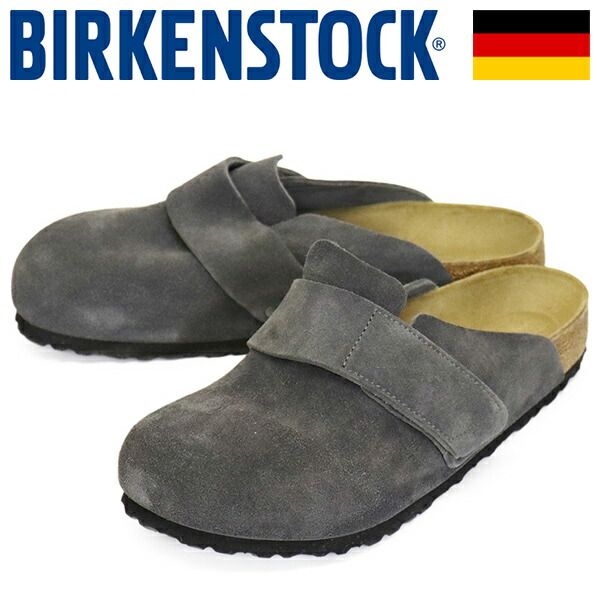 BIRKENSTOCK (ビルケンシュトック) 1031633 LOMA ロマ スエードレザーサンダル CHARCOAL レギュラー BI528 レギュラー 42-約27.0cm