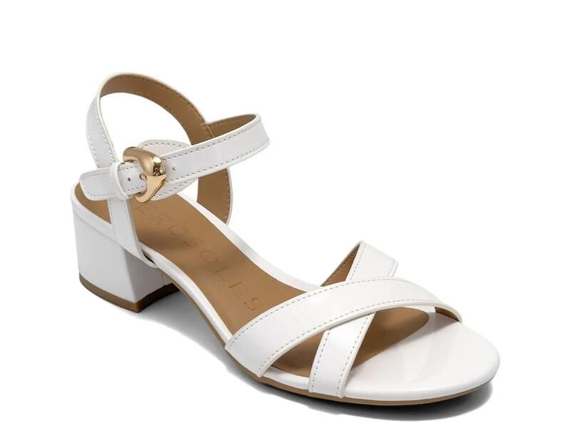 エアロソールズ レディース シューズ サンダル Aerosoles Cinzia Sandal White ホワイト