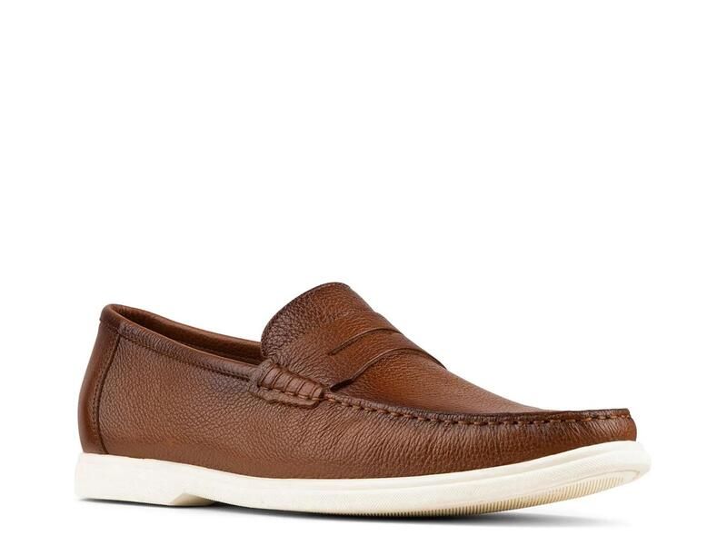 ドナルドプリネール メンズ シューズ スリッポン・ローファー Donald Pliner Clive Penny Loafer Whiskey Leather