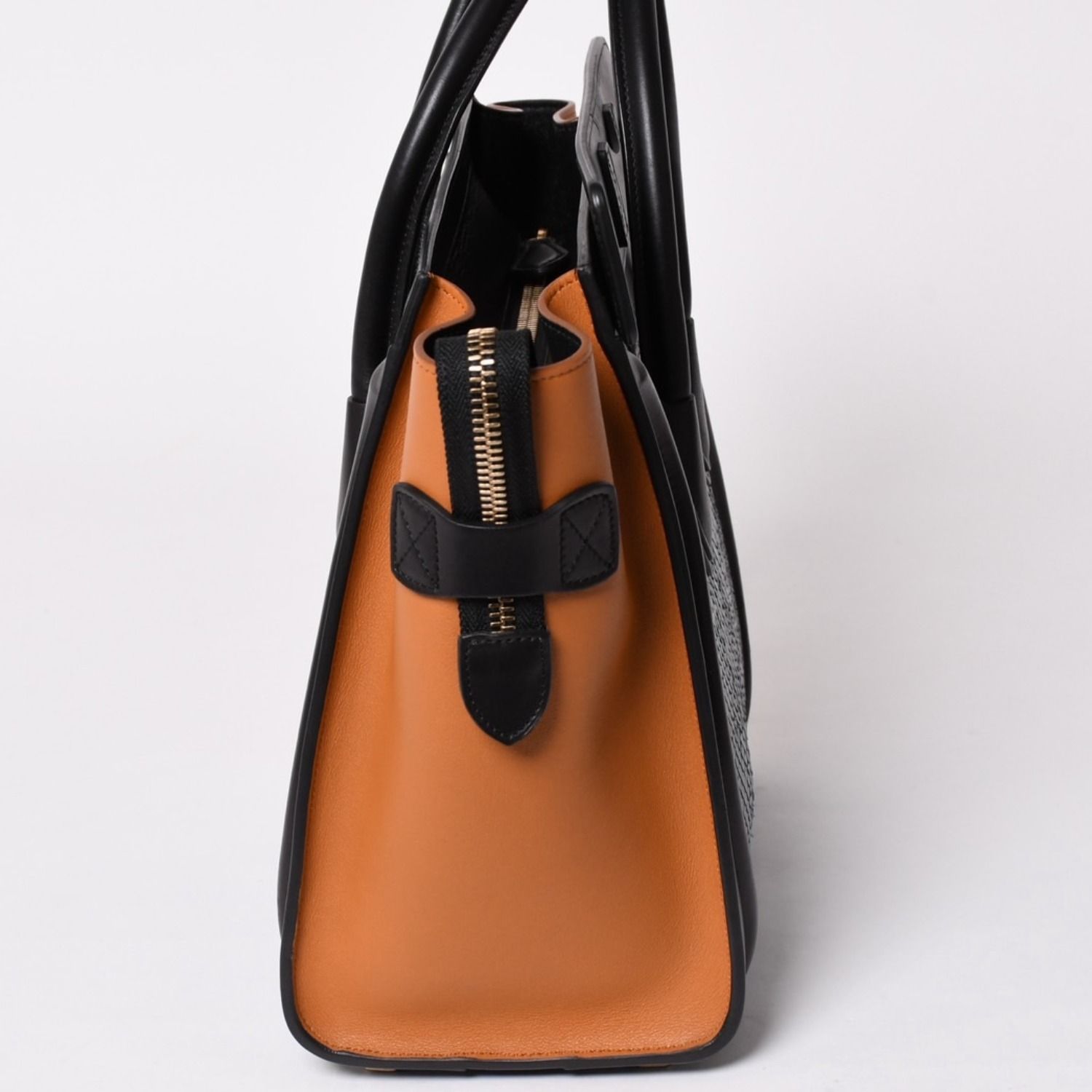 極美品 CELINE セリーヌ ラゲージマイクロショッパー ショルダーバッグ