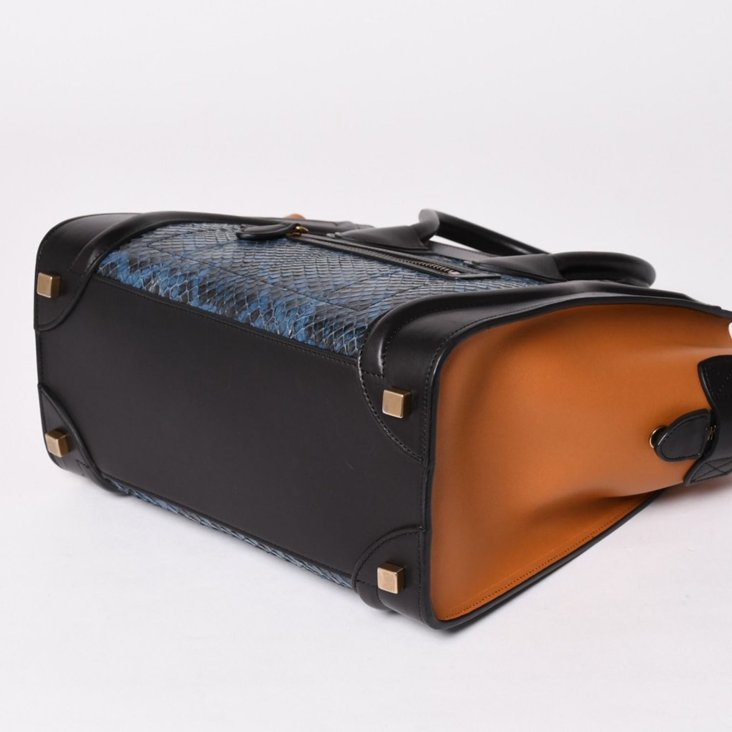 極美品 CELINE セリーヌ ラゲージマイクロショッパー ショルダーバッグ 