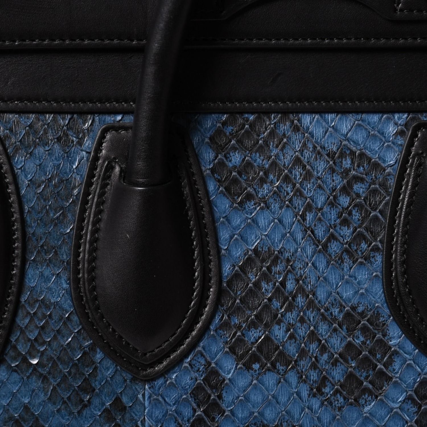 極美品 CELINE セリーヌ ラゲージマイクロショッパー ショルダーバッグ 