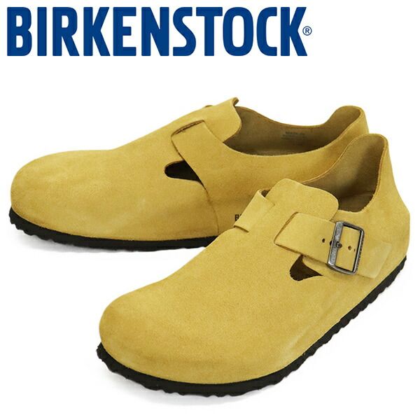 BIRKENSTOCK (ビルケンシュトック) 1031670 LONDON ロンドン スエードレザーシューズ CORK BROWN レギュラー BI533 レギュラー 41-約26.5cm