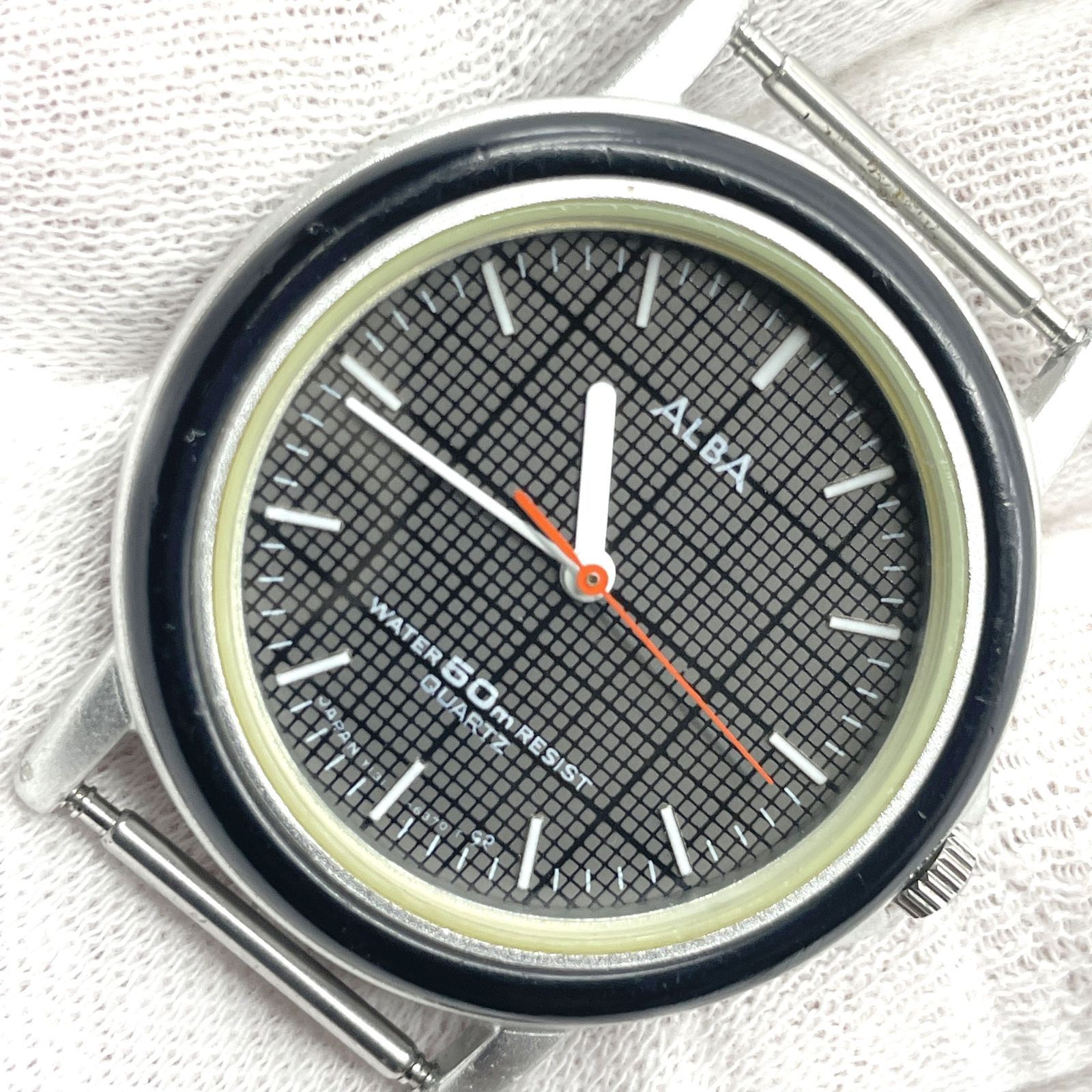動作未確認 SEIKO セイコー ALBA アルバ Y131-612B クオーツ 3針 