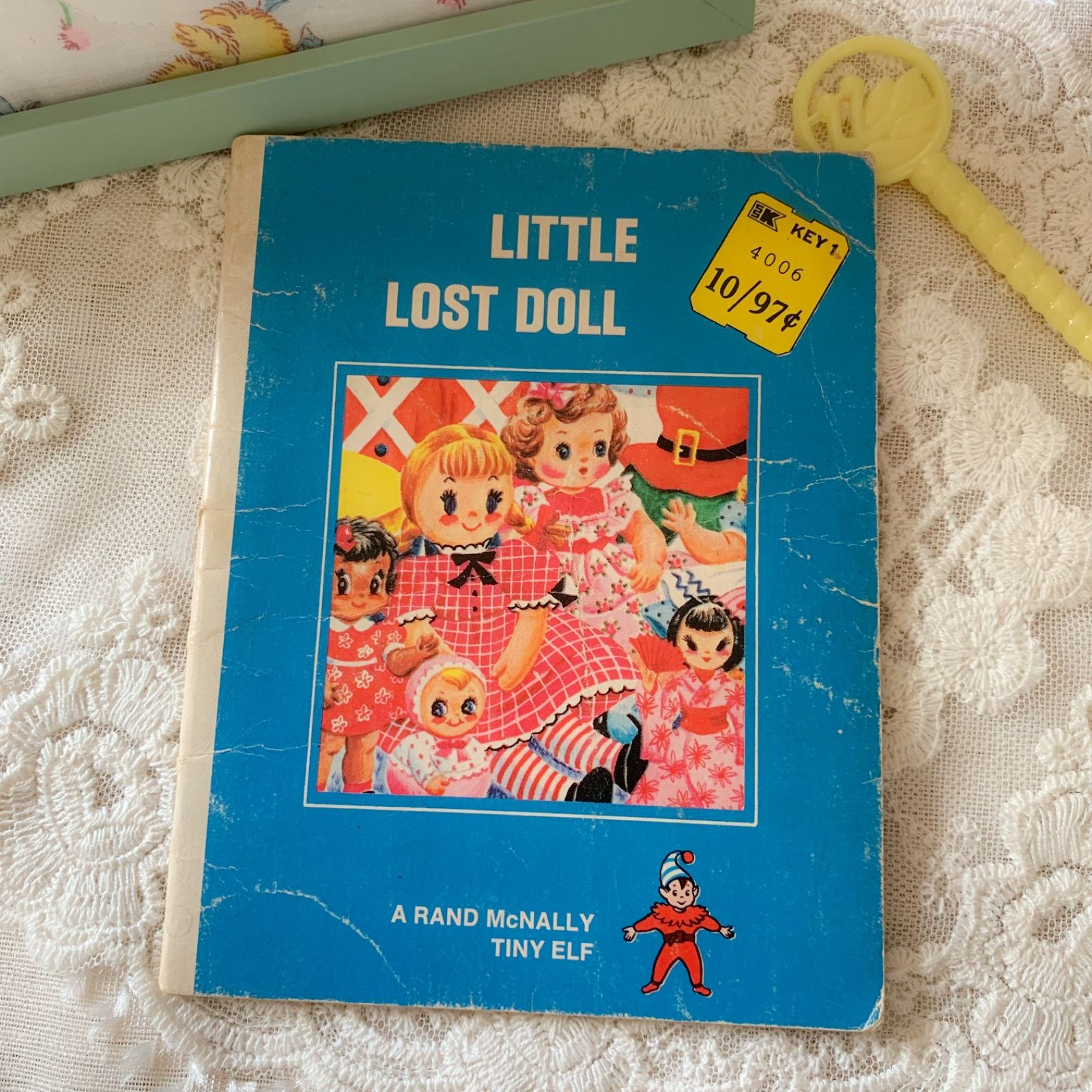 ヴィンテージ絵本 LITTLE LOST DOLL ジャンクジャーナル素材 洋書 古書
