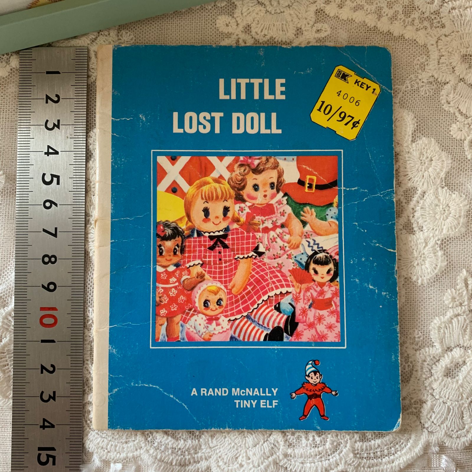 ヴィンテージ絵本 LITTLE LOST DOLL ジャンクジャーナル素材 洋書 古書