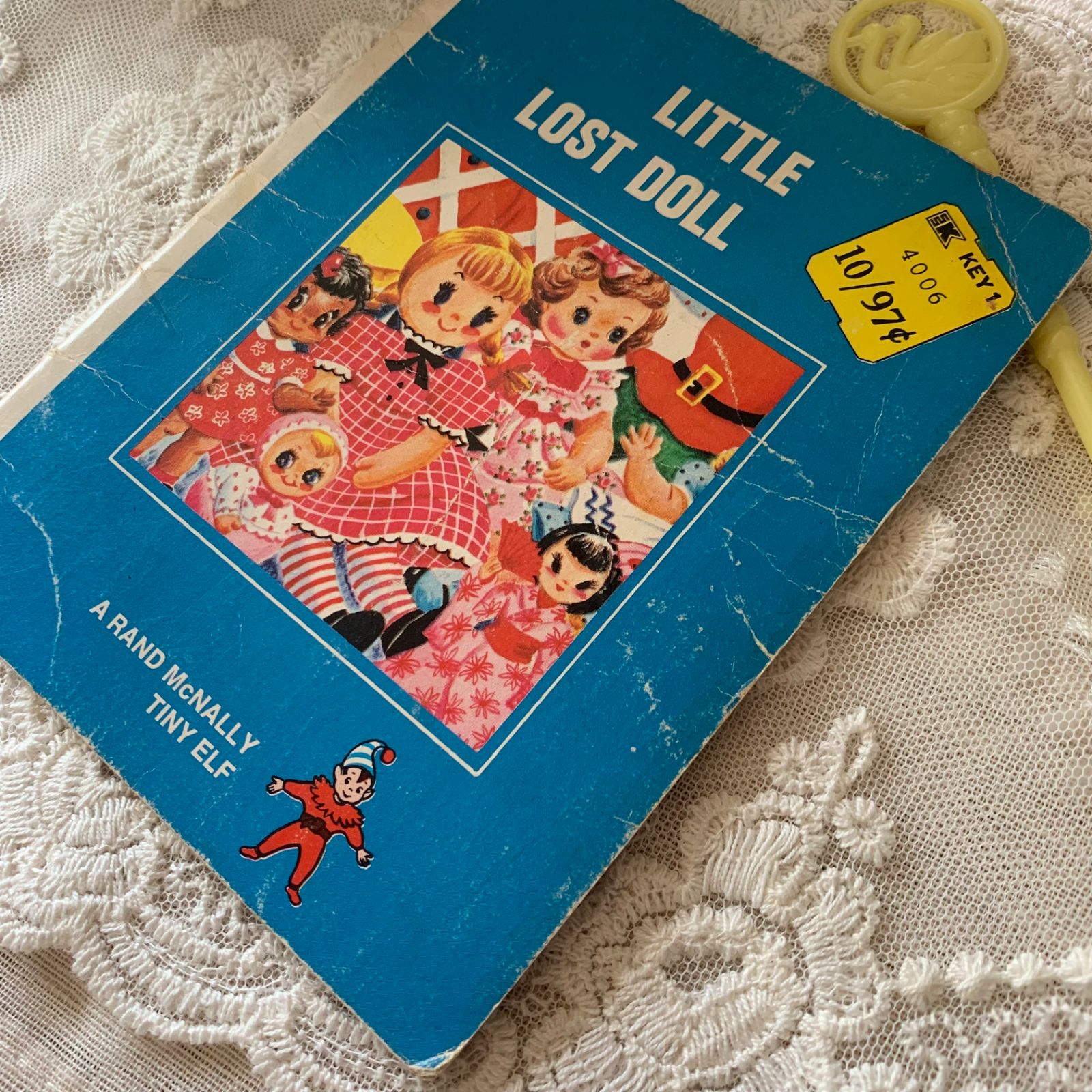 ヴィンテージ絵本 LITTLE LOST DOLL ジャンクジャーナル素材 洋書 古書