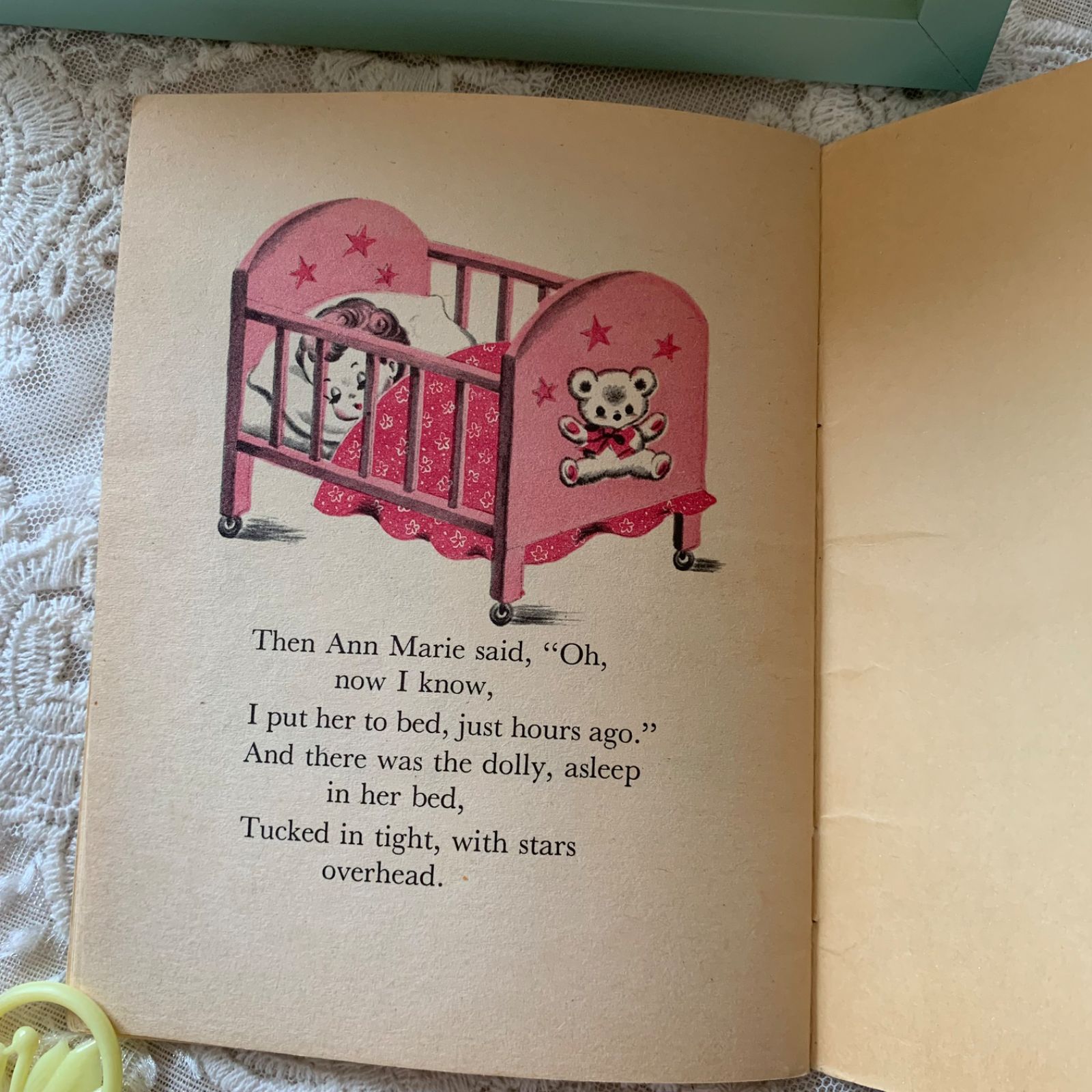 ヴィンテージ絵本 LITTLE LOST DOLL ジャンクジャーナル素材 洋書 古書