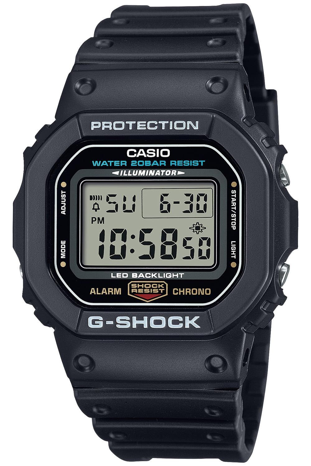 カシオ 腕時計 国内正規品 ブラック DW-5600UE-1JF メンズ G-SHOCK