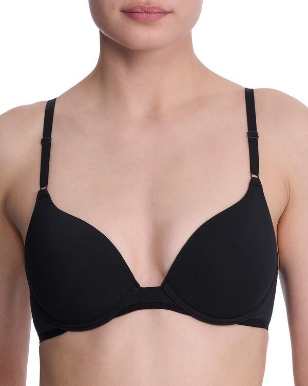 ナトリ レディース トップス シャツ コットン Natori Bliss Cotton Convertible T Shirt Bra Black ブラック