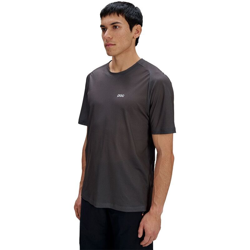 ピーオーシー メンズ トップス Tシャツ 半袖 ジャージー POC Motion Air ShortSleeve Jersey Sylvanite Grey グレー