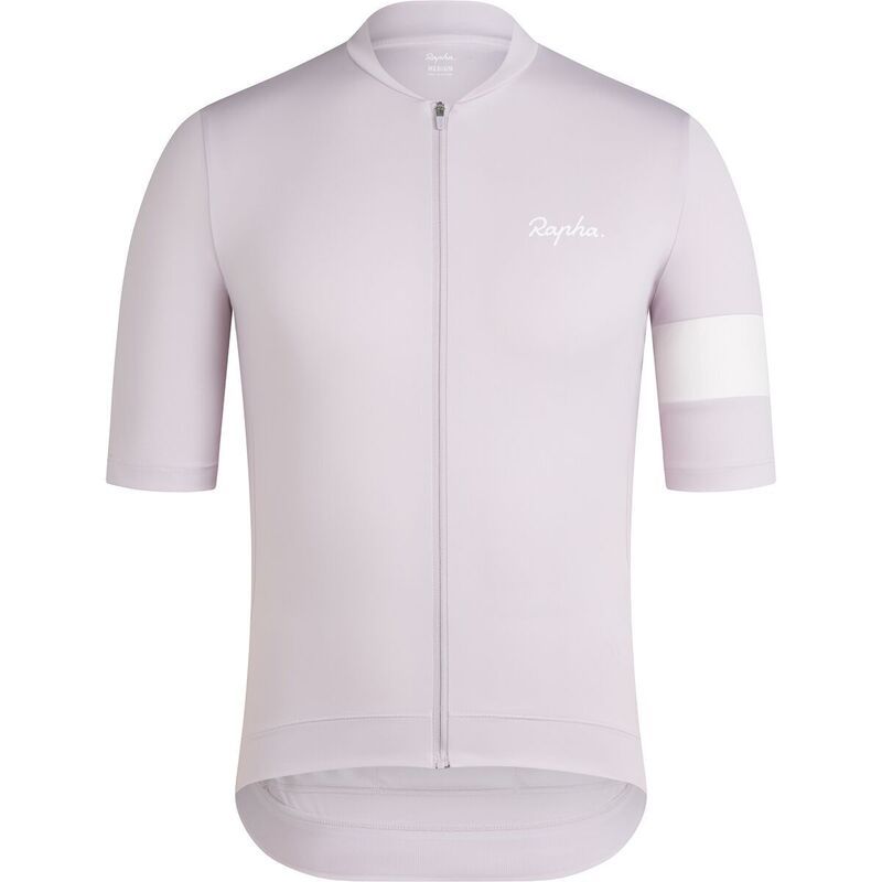 ラファ メンズ トップス Tシャツ ジャージー Rapha Core Jersey Mens Pale LilacWhite ホワイト