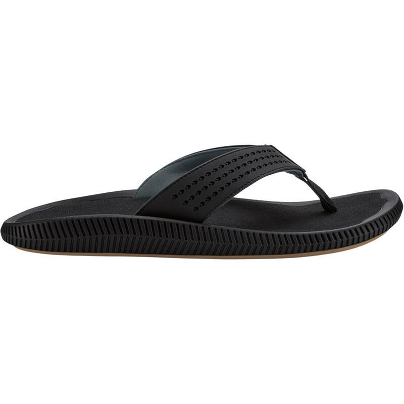 オルカイ メンズ シューズ サンダル Olukai Ulele Flip Flop Mens Lava RockLava Rock