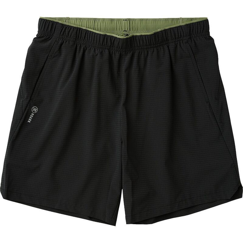 ローアク メンズ ボトムス カジュアルパンツ Roark Bommer 7in Short Mens Black ブラック