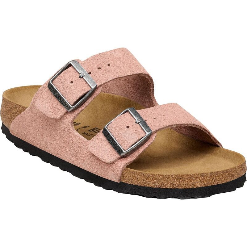 ビルケンシュトック レディース シューズ サンダル スエード Birkenstock Arizona Suede Sandal Womens Pink Clay Suede ピンク