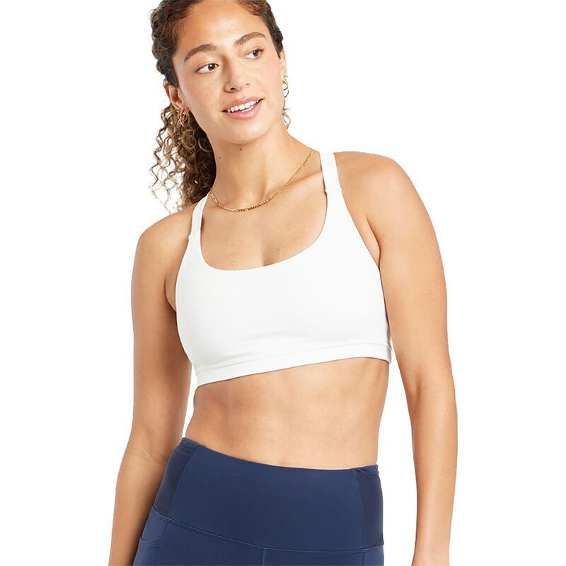 オイセル レディース アンダーウェア ブラジャー Oiselle Hi Twenty Bra Womens White ホワイト