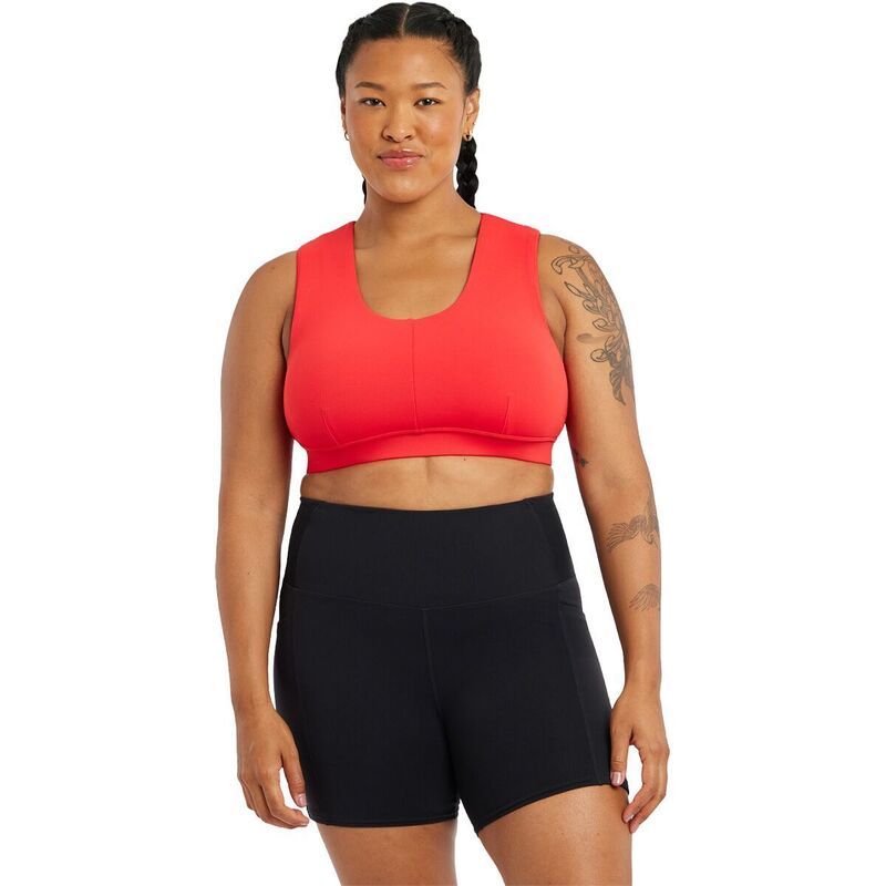 オイセル レディース アンダーウェア ブラジャー Oiselle Flyout Bra Womens Flash Flare