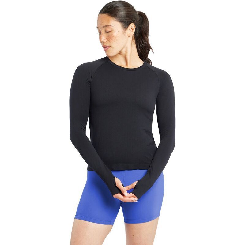 オイセル レディース トップス Tシャツ 長袖 Oiselle Float LongSleeve Shirt Womens Black ブラック
