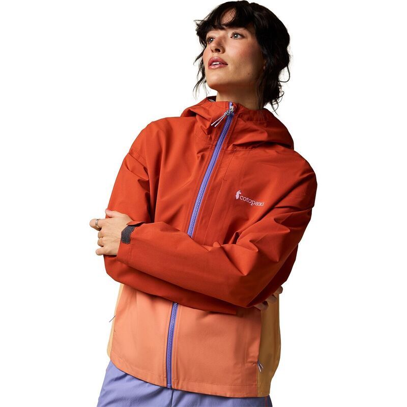 コートパクシー レディース アウター ジャケット・ブルゾン Cotopaxi Cielo Rain Jacket Womens Chimayo and Grapefruit