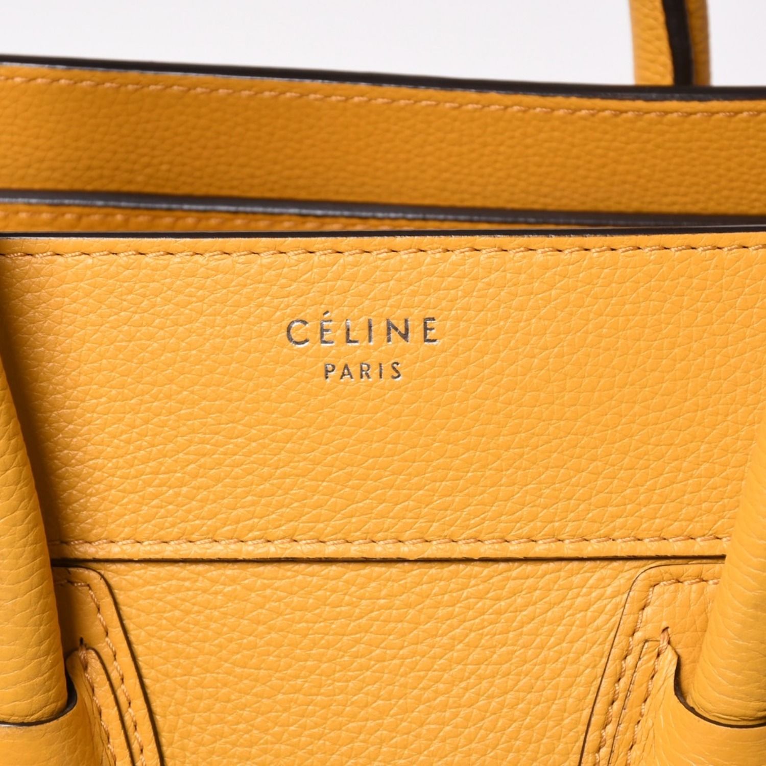 極美品 CELINE セリーヌ ラゲージ ミニショッパー ショルダーバッグ 