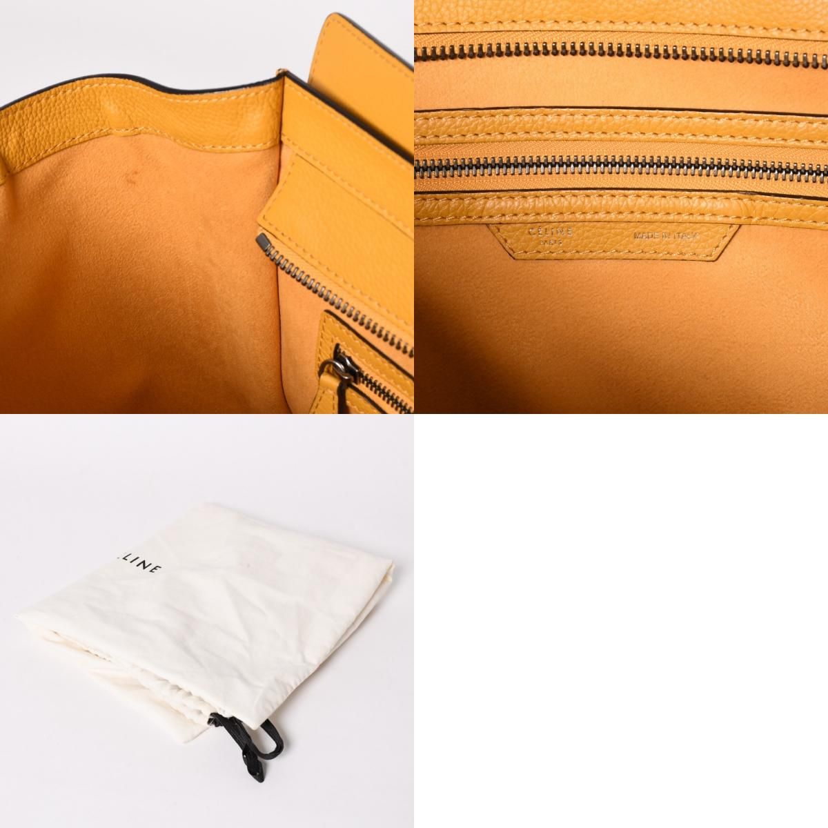 極美品 CELINE セリーヌ ラゲージ ミニショッパー ショルダーバッグ 
