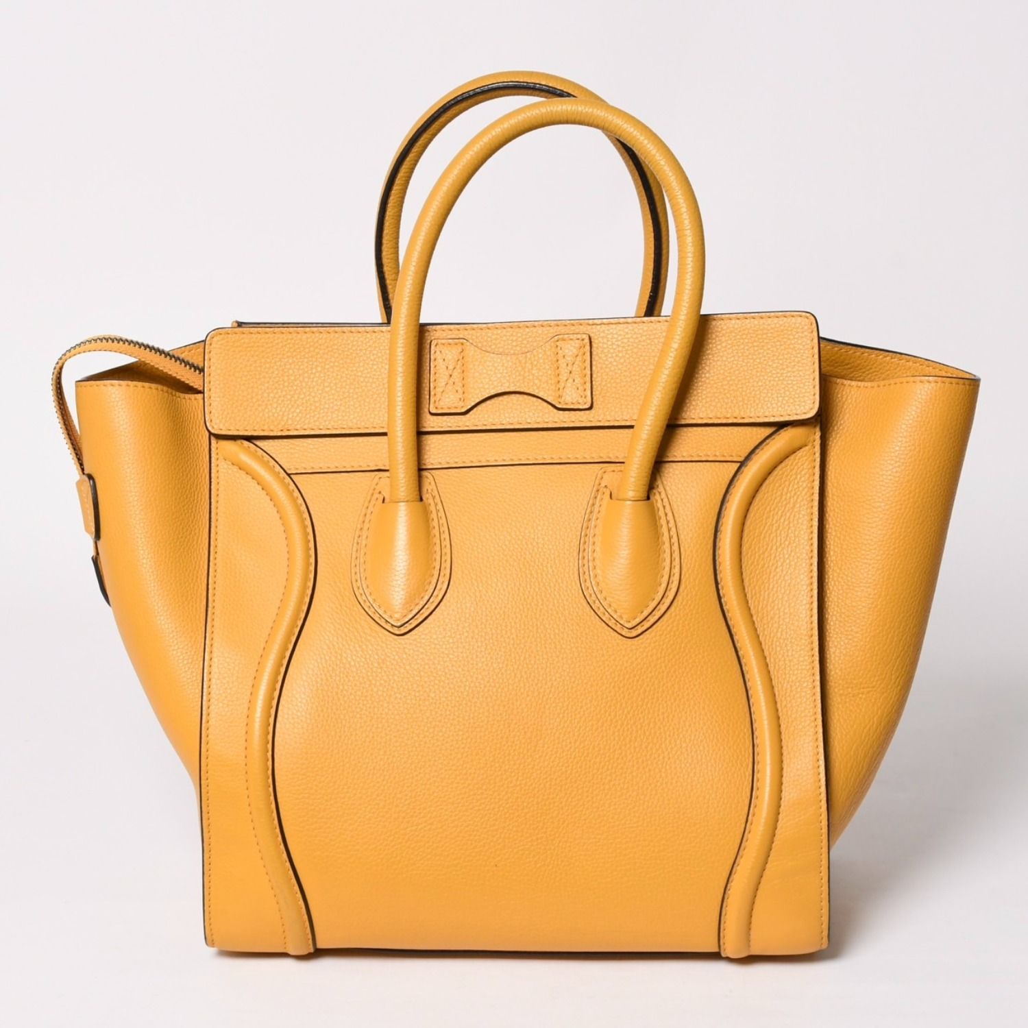 極美品 CELINE セリーヌ ラゲージ ミニショッパー ショルダーバッグ 