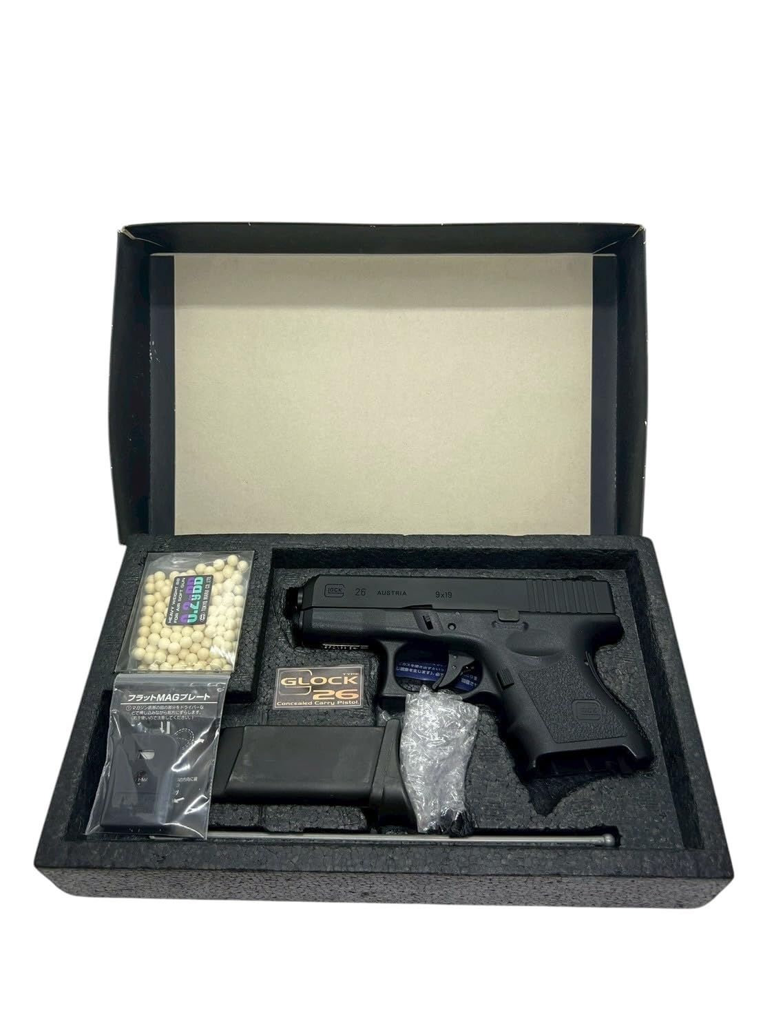 美品】 東京マルイ グロック26 ガスブローバック TOKYO MARUI（東京