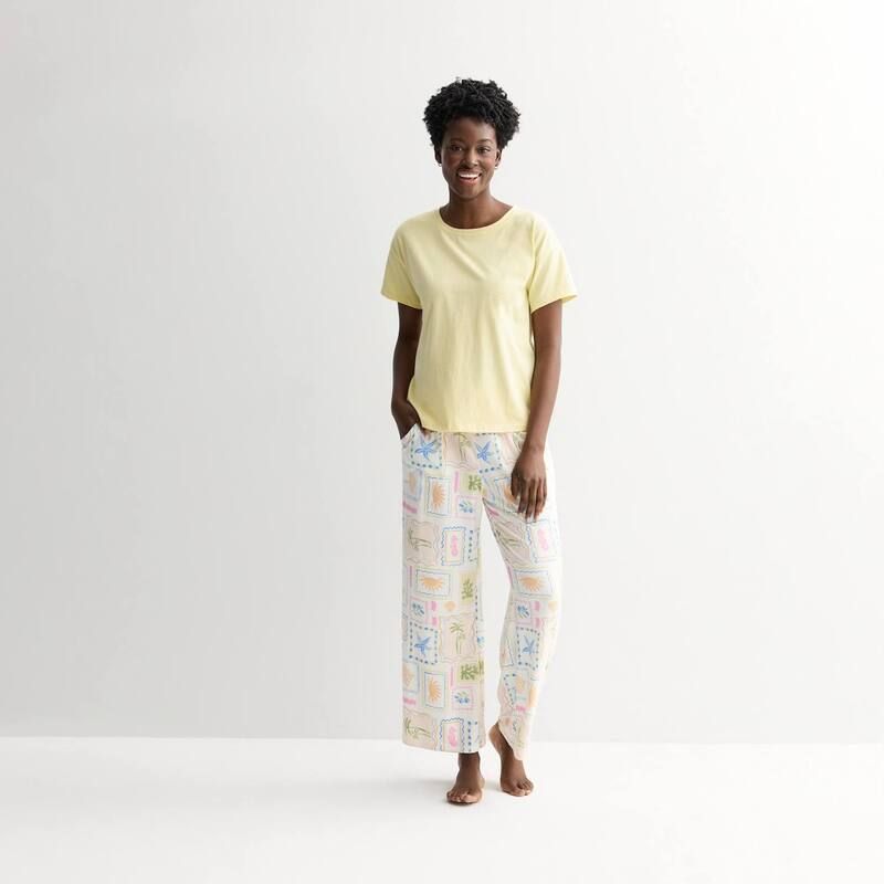 ソノマ レディース アンダーウェア ナイトウェア パンツ Womensonoma Goods For Life Moms Day Pajama Top Pajama Pantset Ivory Patchwork アイボリー