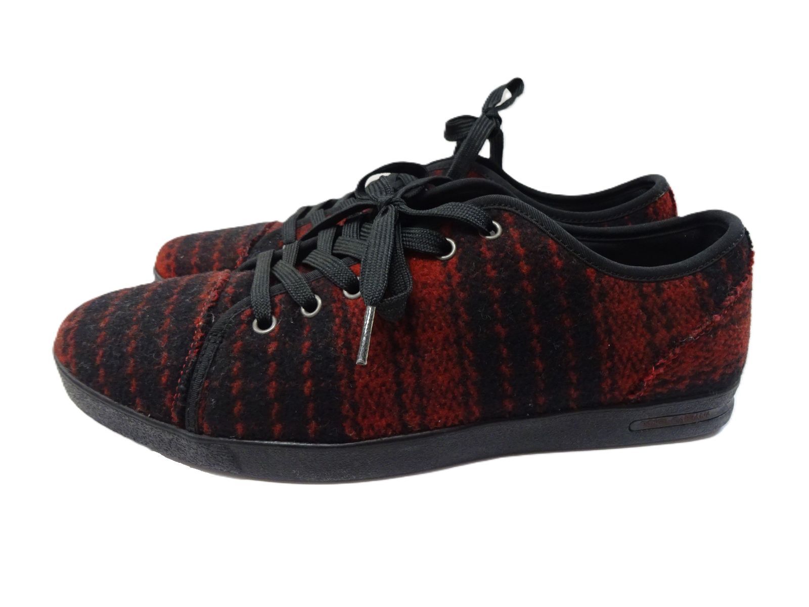 DOLCE ＆ GABBANA スニーカー ドルガバ D＆G チェック ウール ツイード CS0711