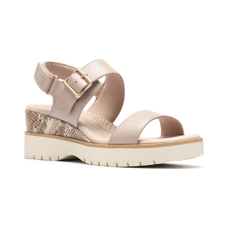クラークス レディース シューズ サンダル Clarks Diaz Rose Womens Wedge Sandalsand サンド
